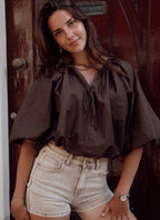 Balloon Blouse | Bruin